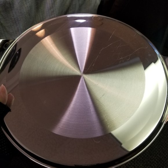 Vintage WMF Cromargan 18/10 Stainless Steel Cake Tray Plastic Cover Germany Box - Picture 7 of 9